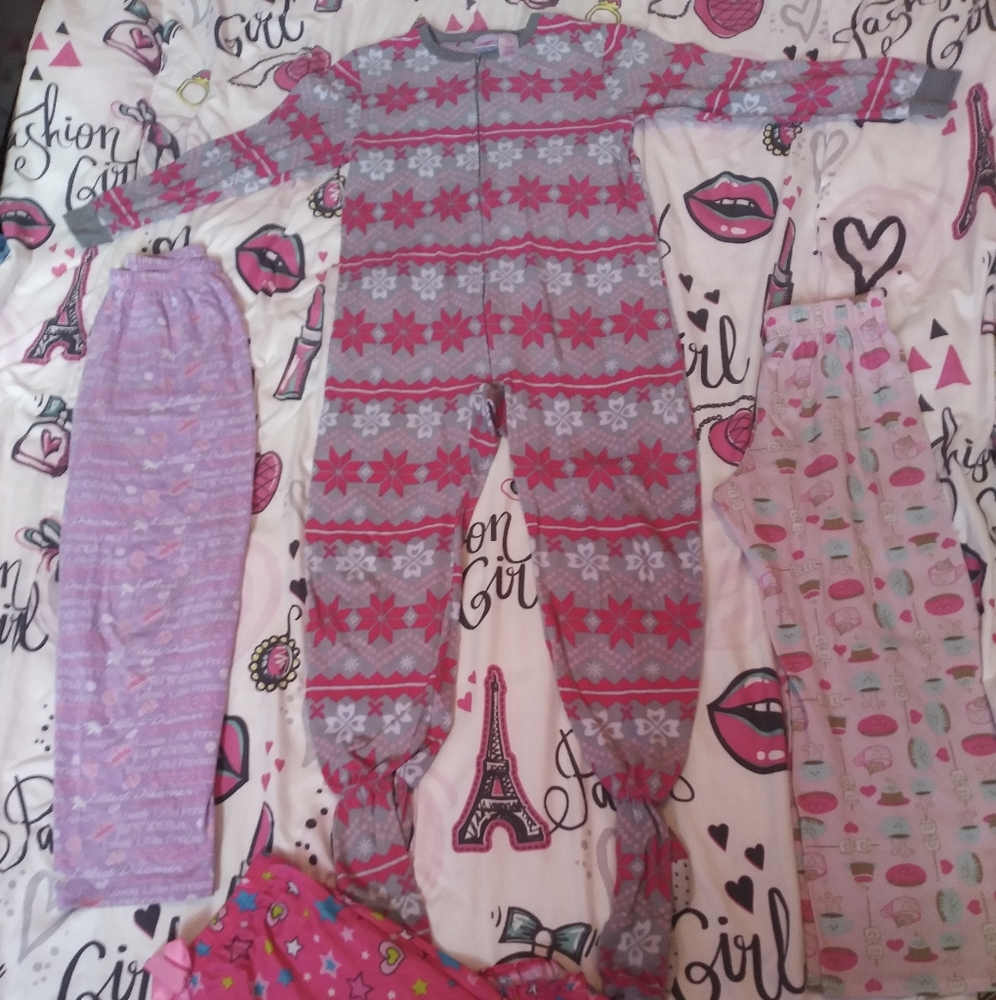 One-piece pajama bundle